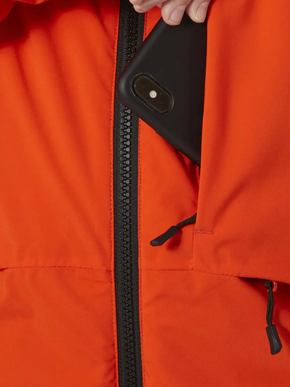 Helly Hansen The Juniors' Summit Ski Hooded Jacket In Red