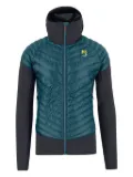 KARPOS Sass De Mura hooded quilted jacket - Blue