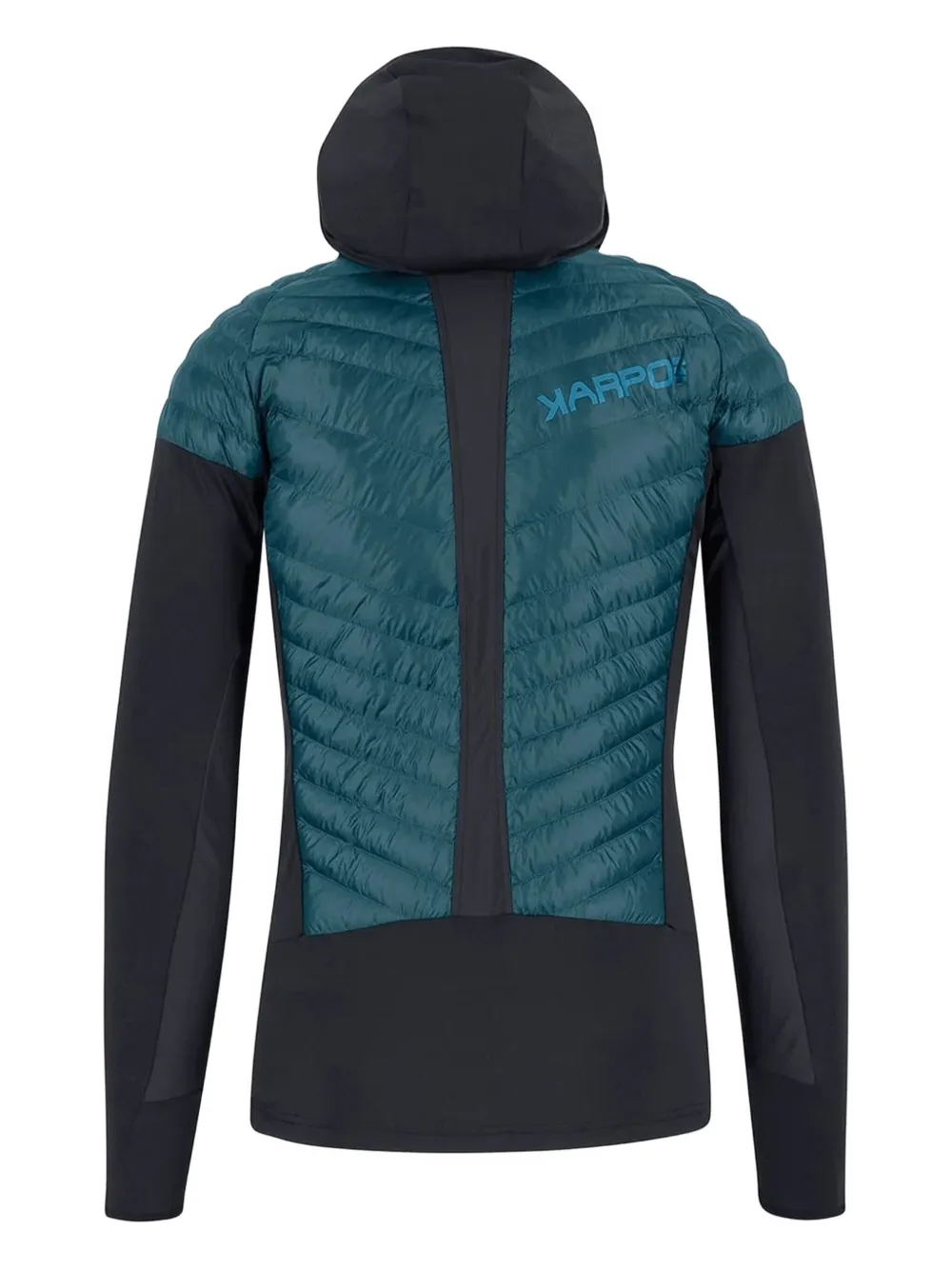 KARPOS Sass De Mura gewatteerd jack met capuchon Blauw
