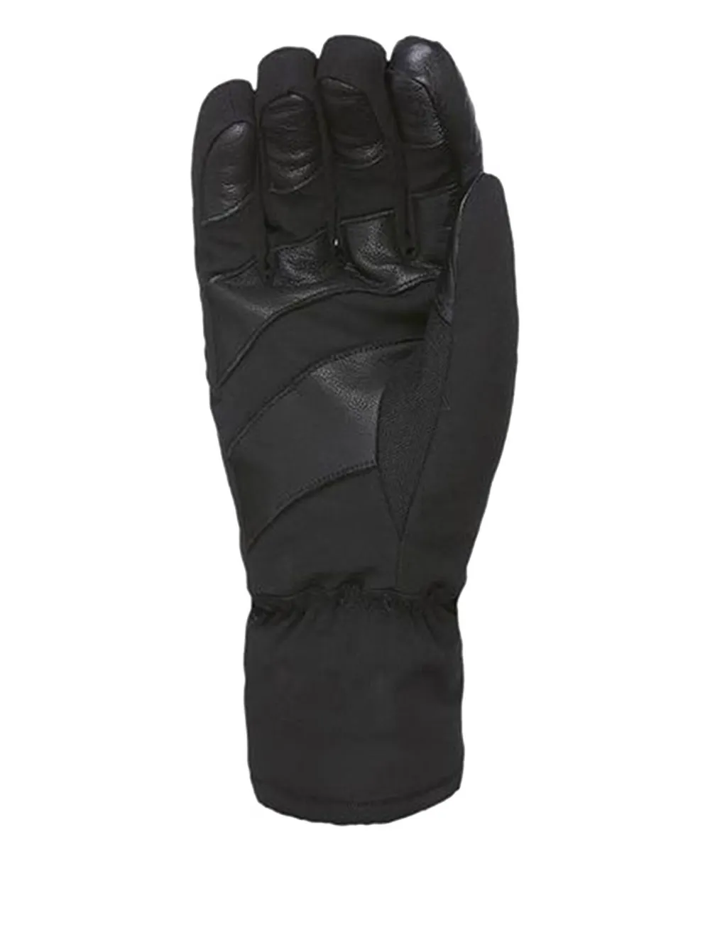 Level Leather-panelled Gore-tex Gloves In Black