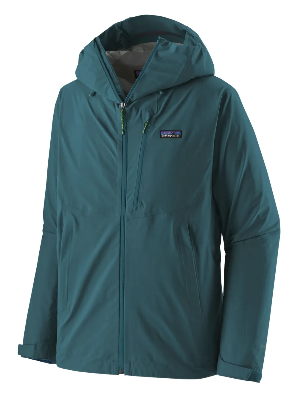 Patagonia hooded waterproof jacket Groen