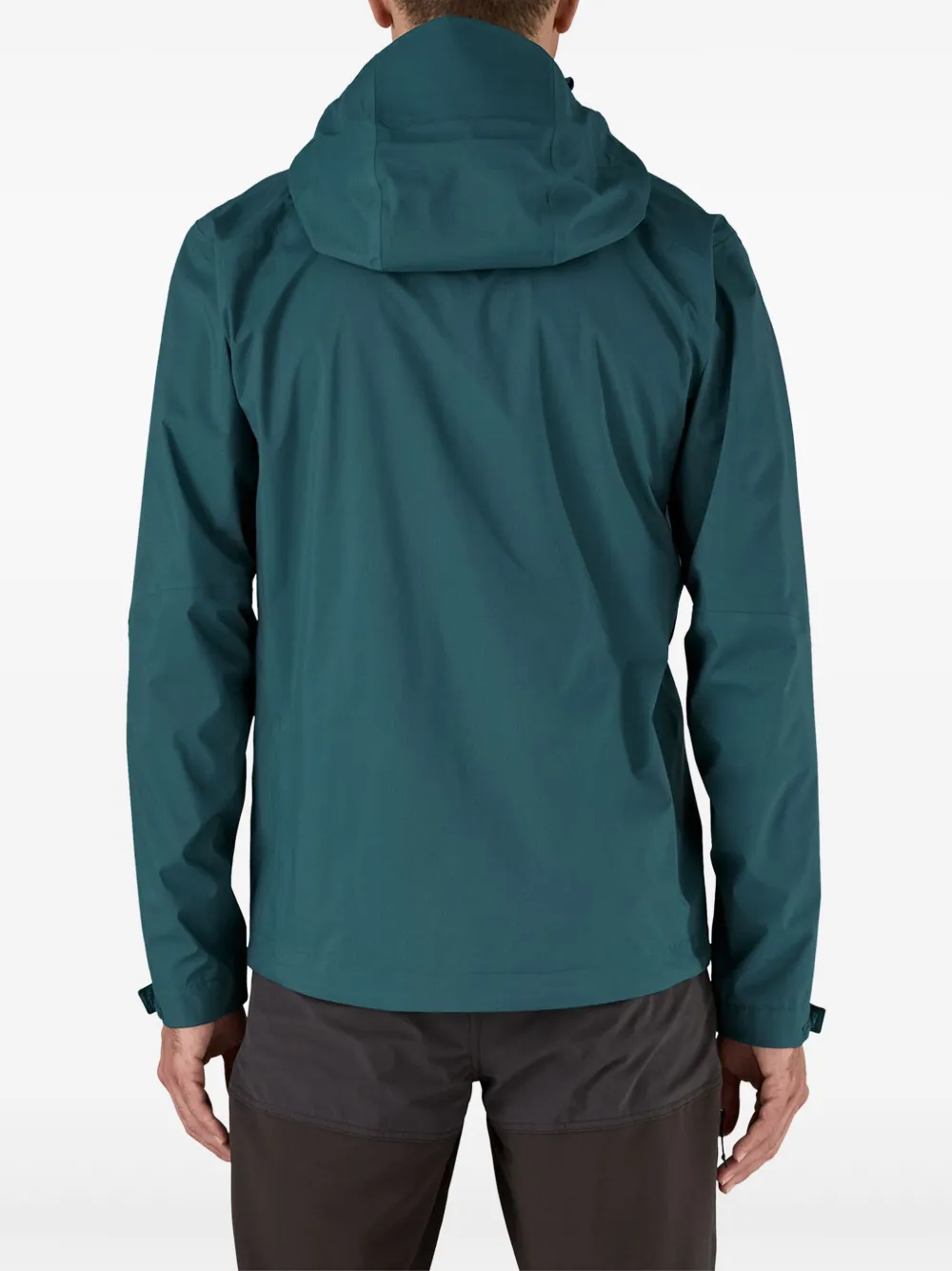 Patagonia hooded waterproof jacket Groen