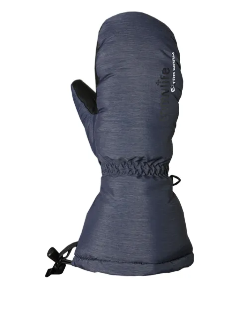 SNOWLIFE embellished mitten gloves