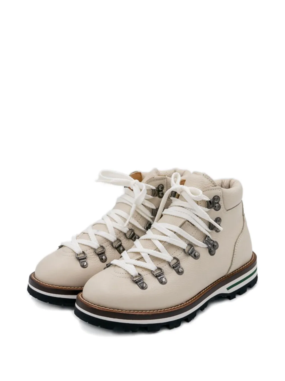 MONPIZ bottines en cuir Segale à lacets | bottes de motard | Image 2