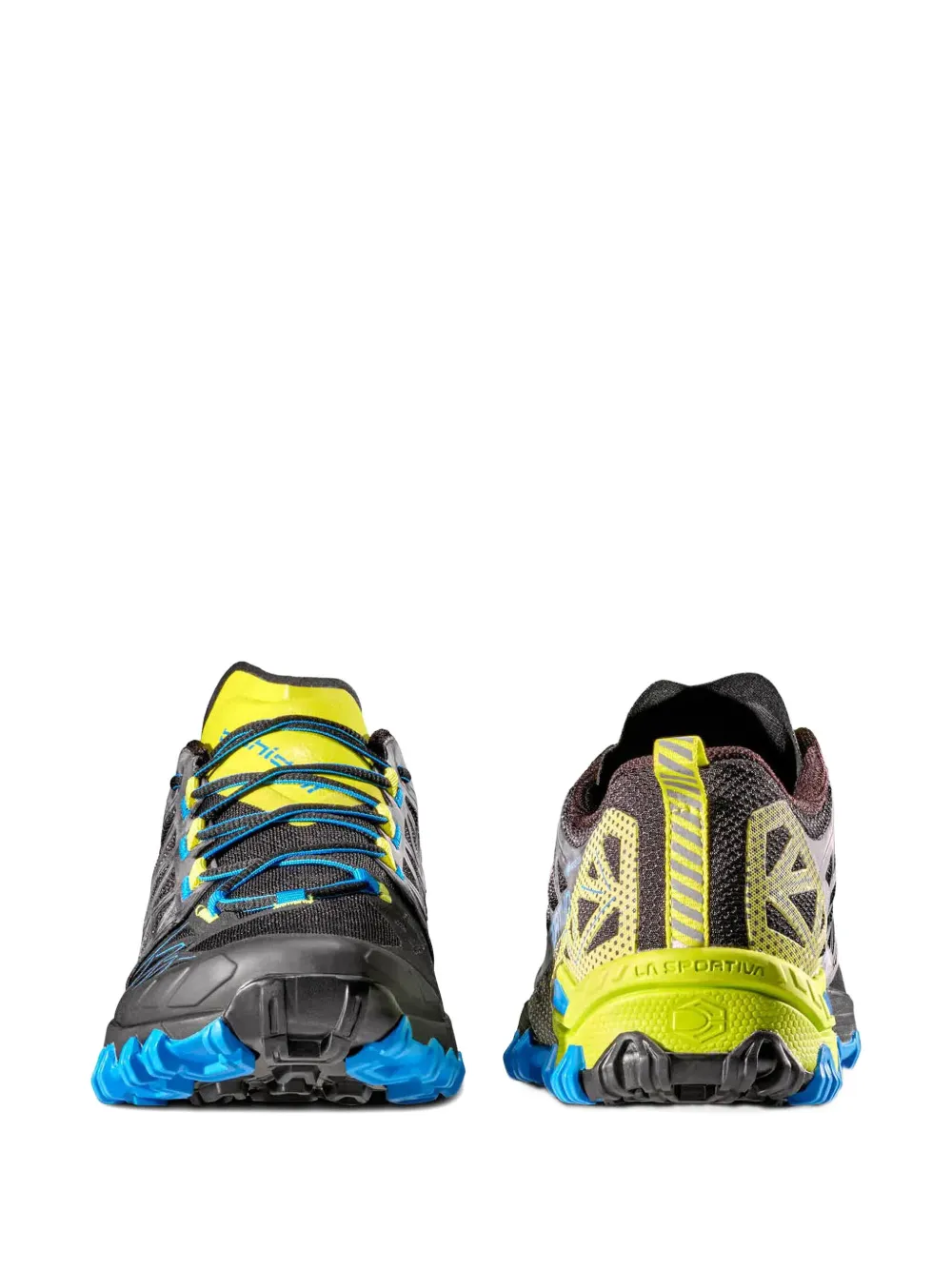La Sportiva Sneakers met mesh vlakken Zwart