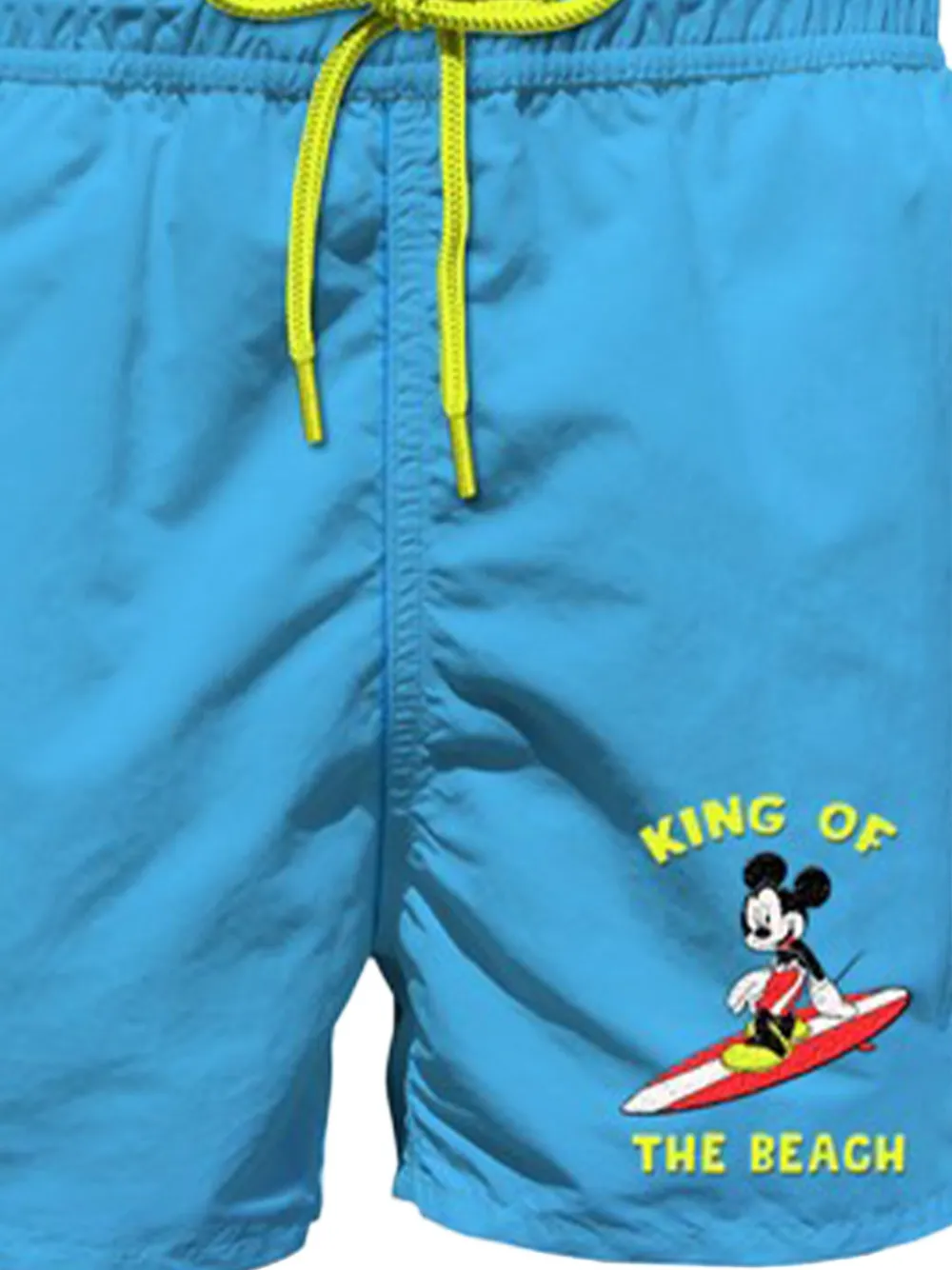 MC2 Saint Barth Kids Mickey Muse zwembroek met surfprint Blauw