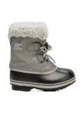 SOREL KIDS waterproof faux fur-lined snow boots - Grey