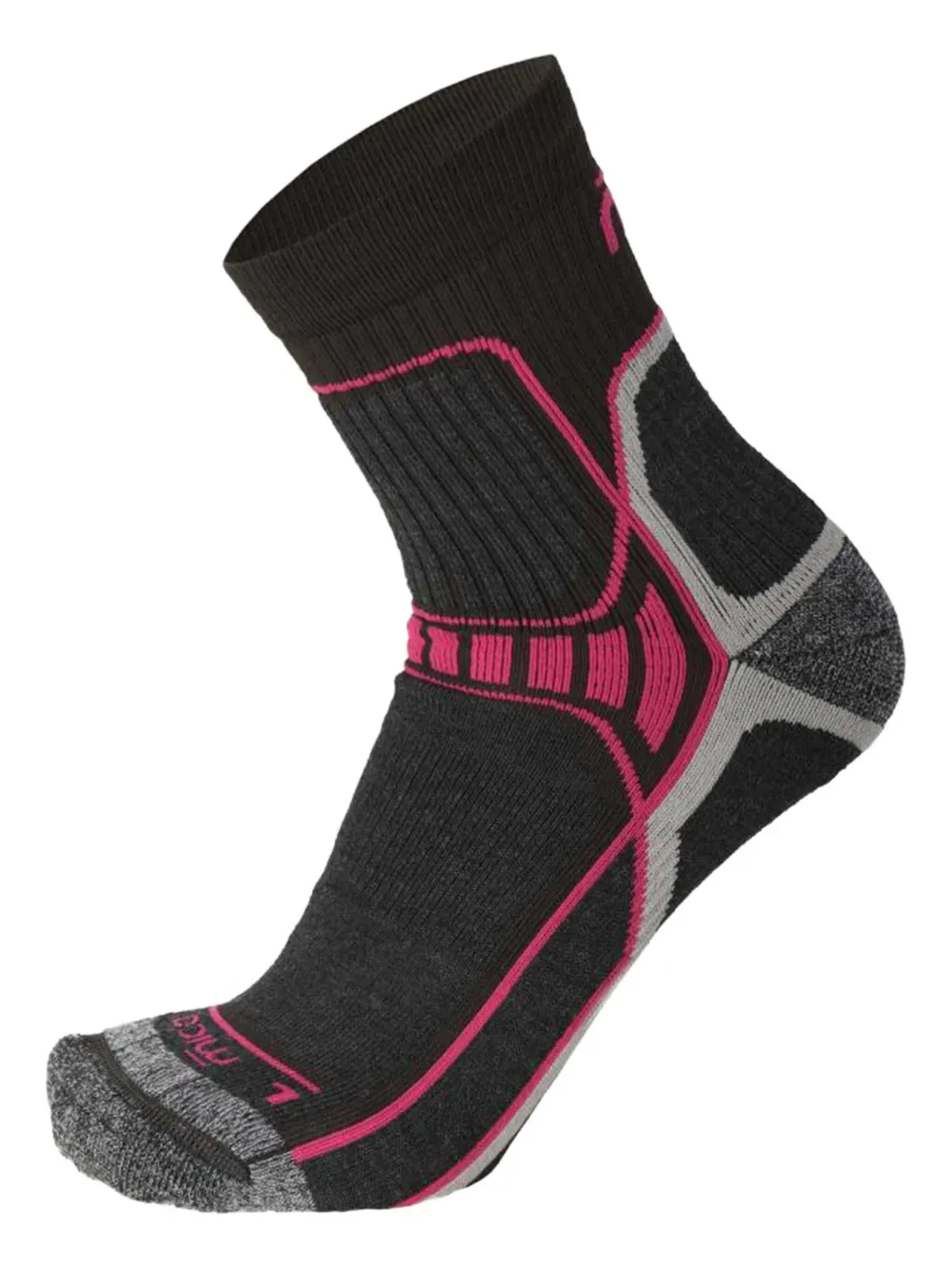 Mico performance ankle socks | Grey | Image 1