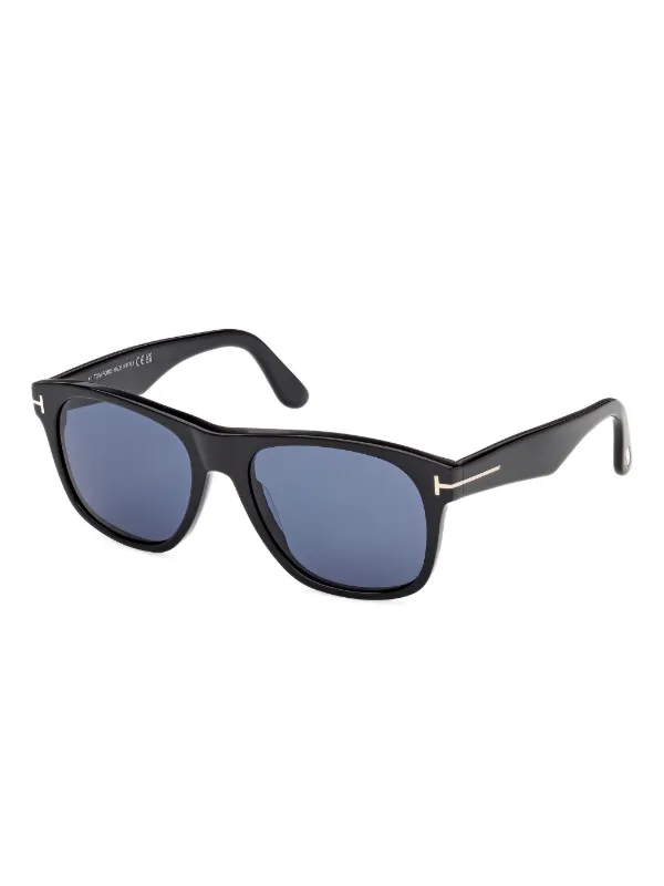 TOM FORD Eyewear スクエアフレーム サングラス | ブラック | FARFETCH JP