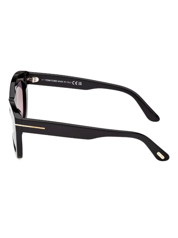 TOM FORD Eyewear キャットアイ サングラス | ブラック | FARFETCH JP