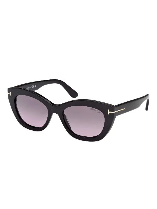TOM FORD Eyewear キャットアイ サングラス | ブラック | FARFETCH JP