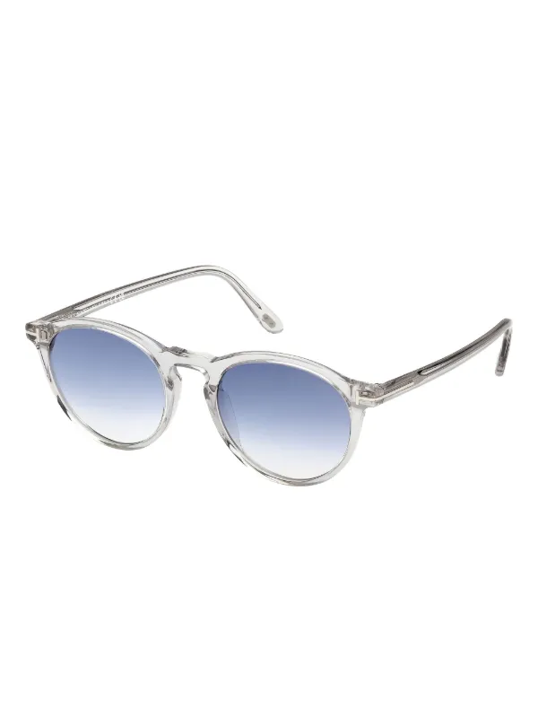TOM FORD ラウンドサングラス TOM FORD Eyewear ラウンドフレーム サングラス | グレー | FARFETCH JP