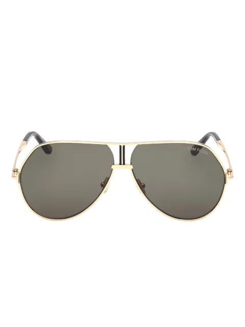 TOM FORD Eyewear metal pilot sunglasses