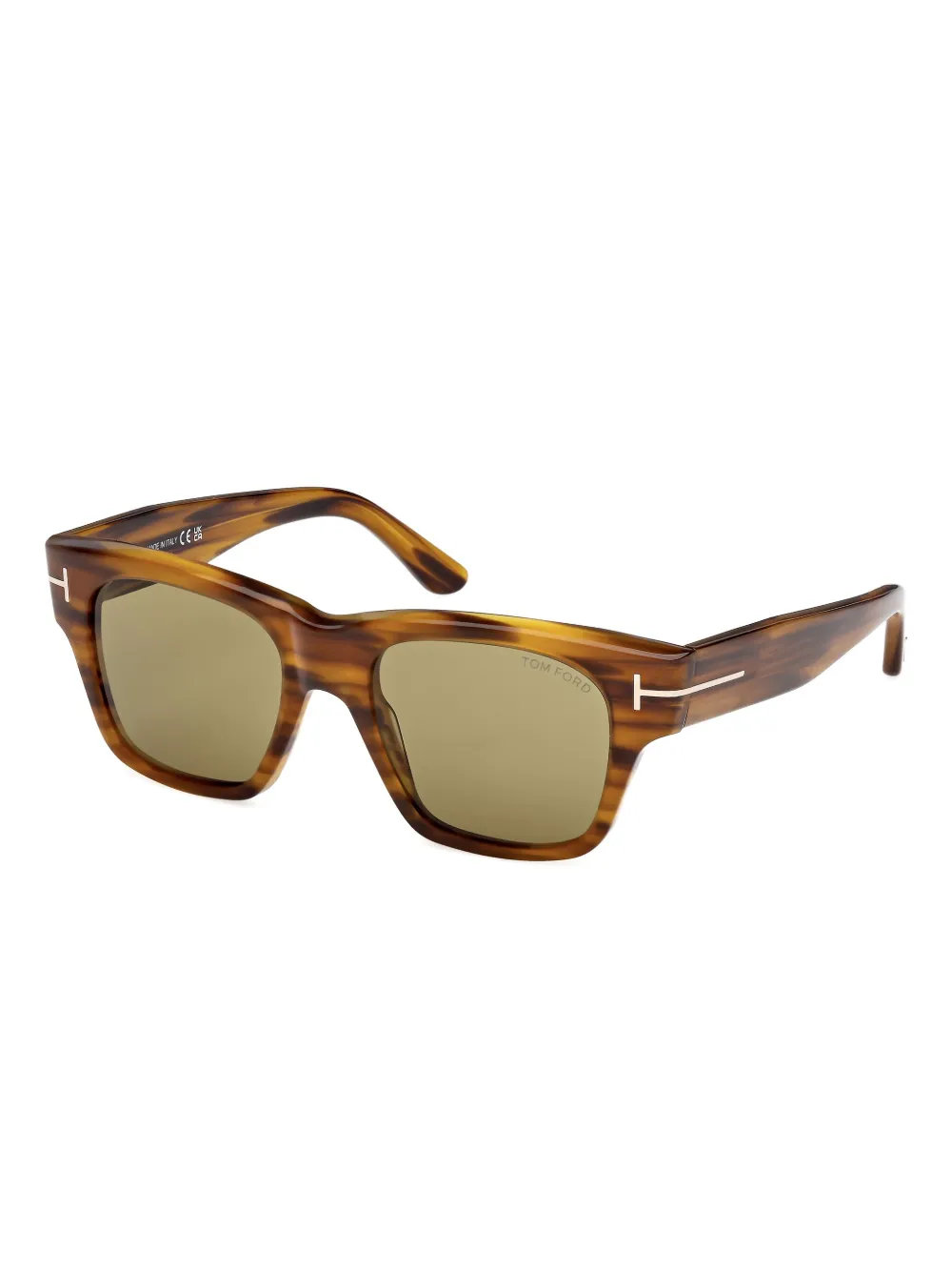 Tom Ford Tortoiseshell Square-frame Sunglasses In Multi