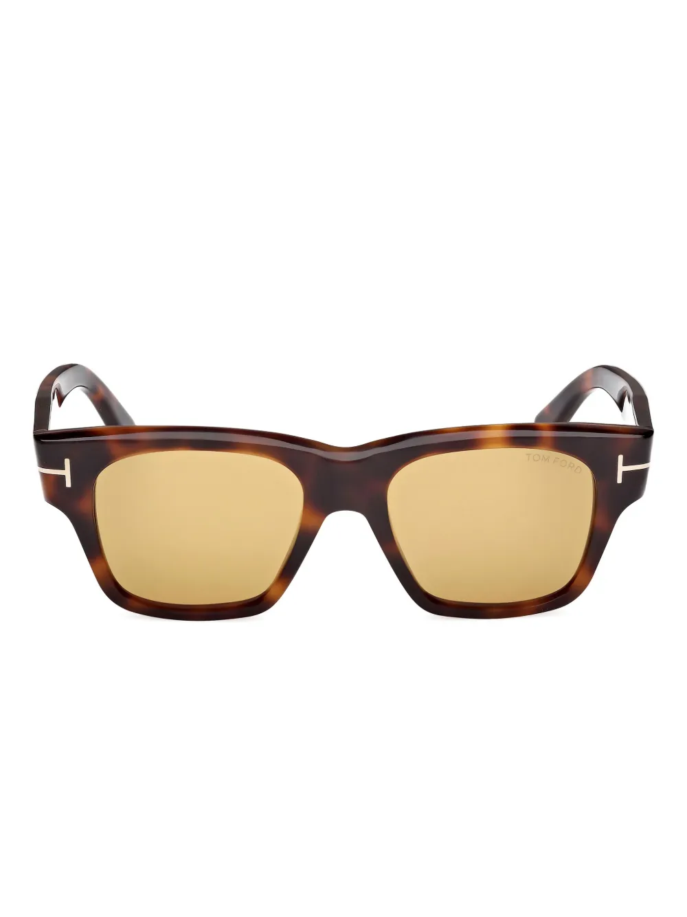 Tom Ford Tortoiseshell-frame Square Sunglasses In Brown