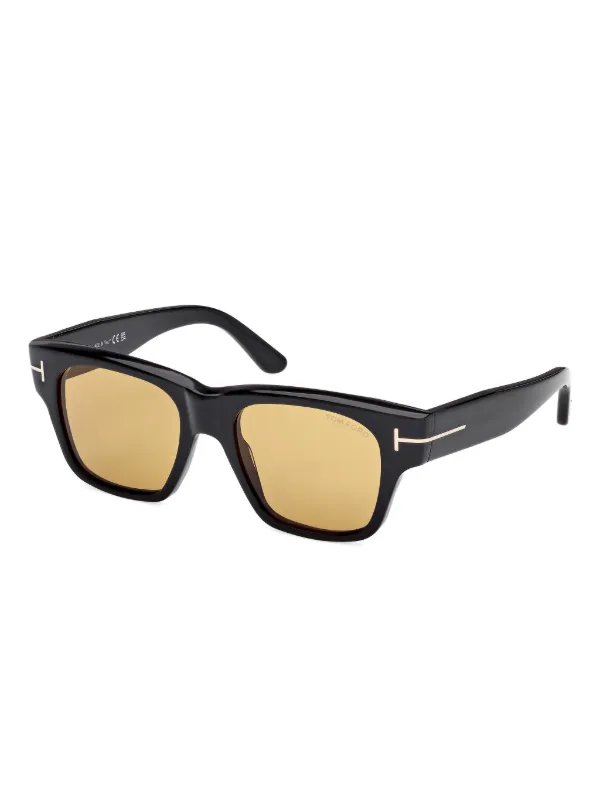 TOM FORD Eyewear スクエアフレーム サングラス | ブラック | FARFETCH JP
