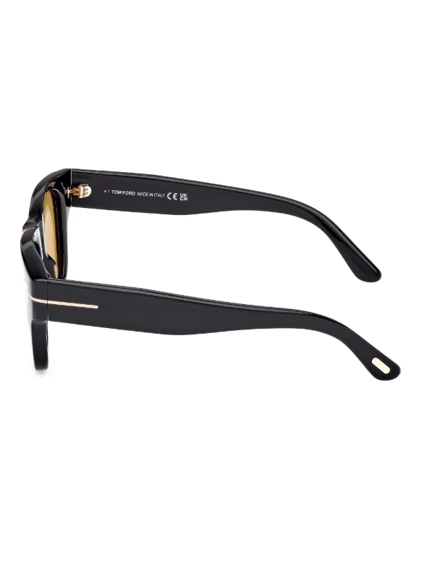 TOM FORD Eyewear スクエアフレーム サングラス | ブラック | FARFETCH JP