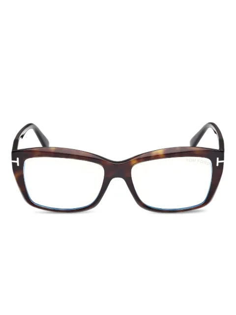 TOM FORD Eyewear lentes con armazón estilo carey