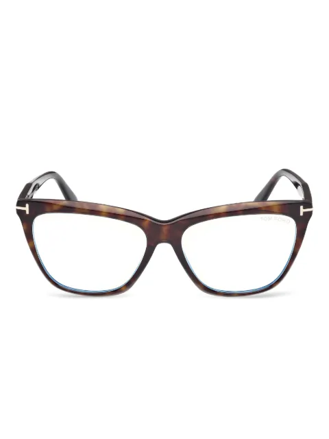 TOM FORD Eyewear cat-eye tortoiseshell glasses