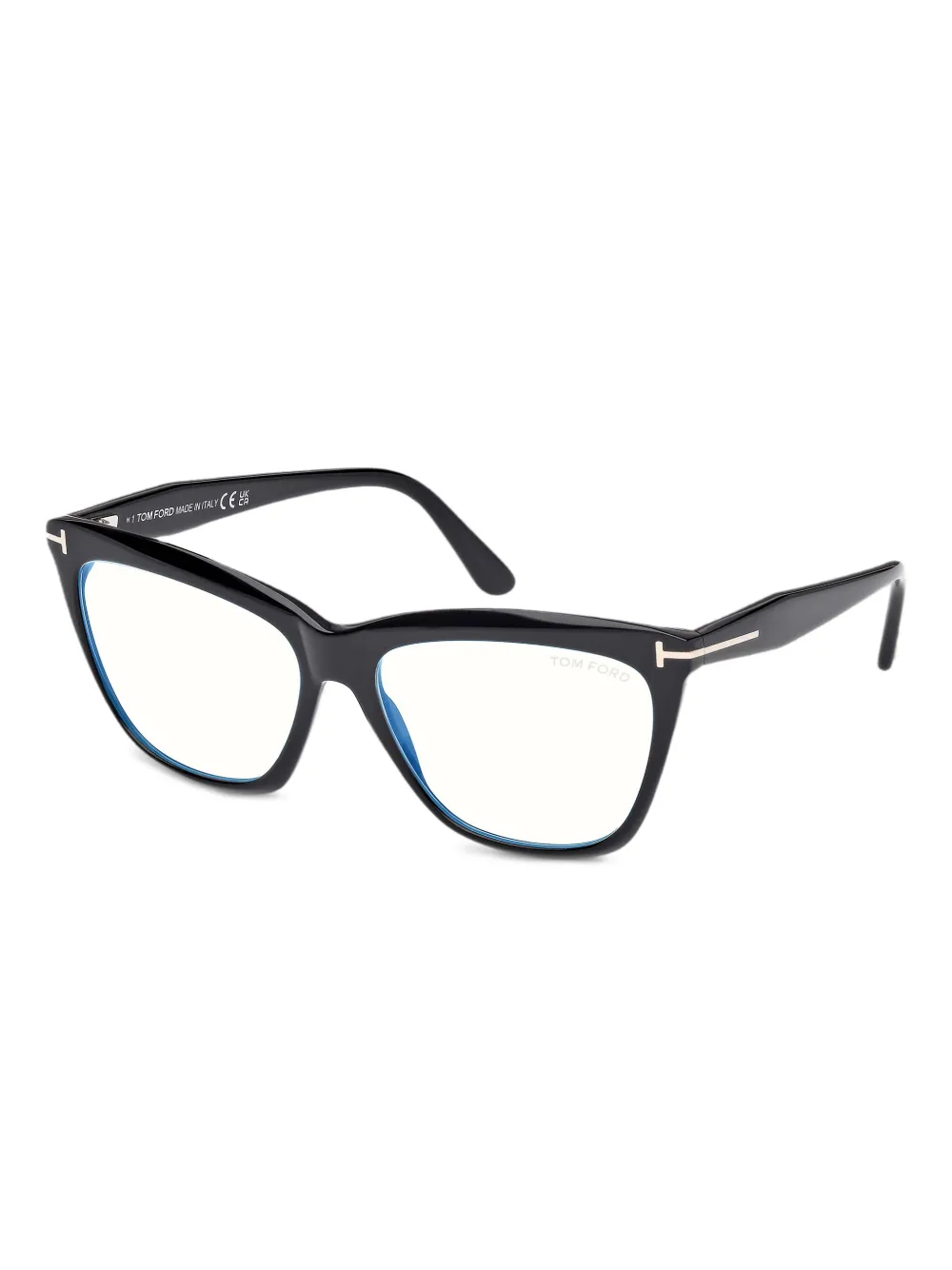 cat-eye frame glasses