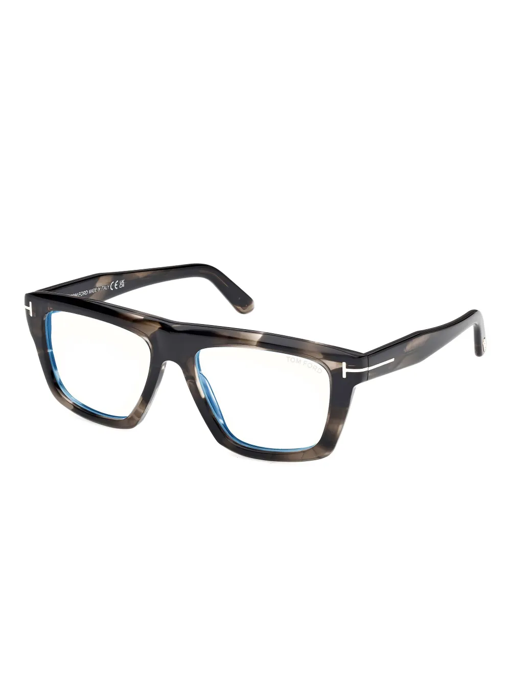 TOM FORD Eyewear tortoiseshell square-frame glasses | Men | Image 2