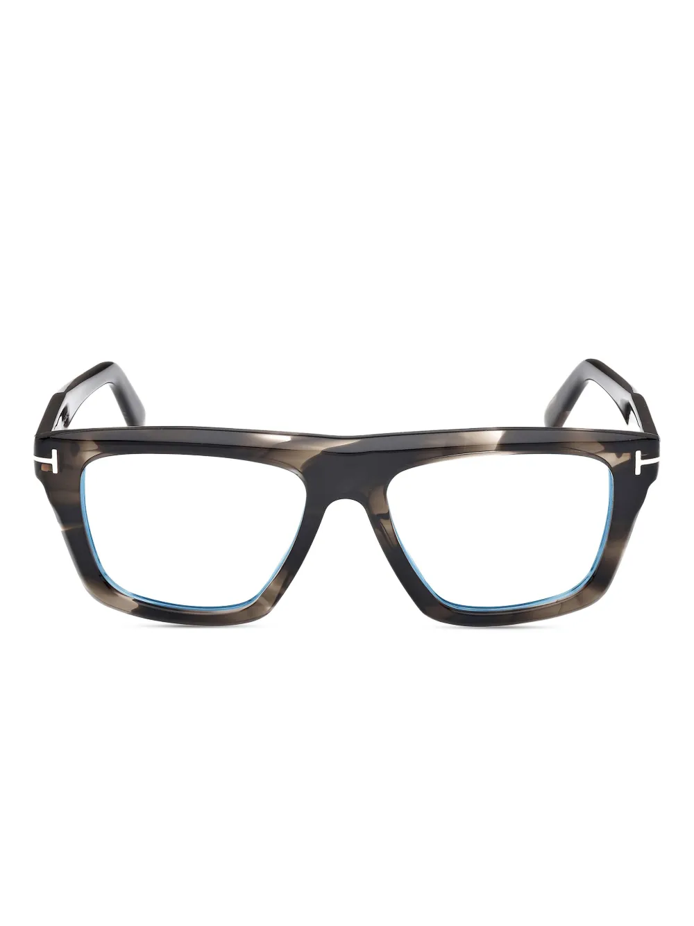 TOM FORD Eyewear tortoiseshell square-frame glasses | Brown | Image 1
