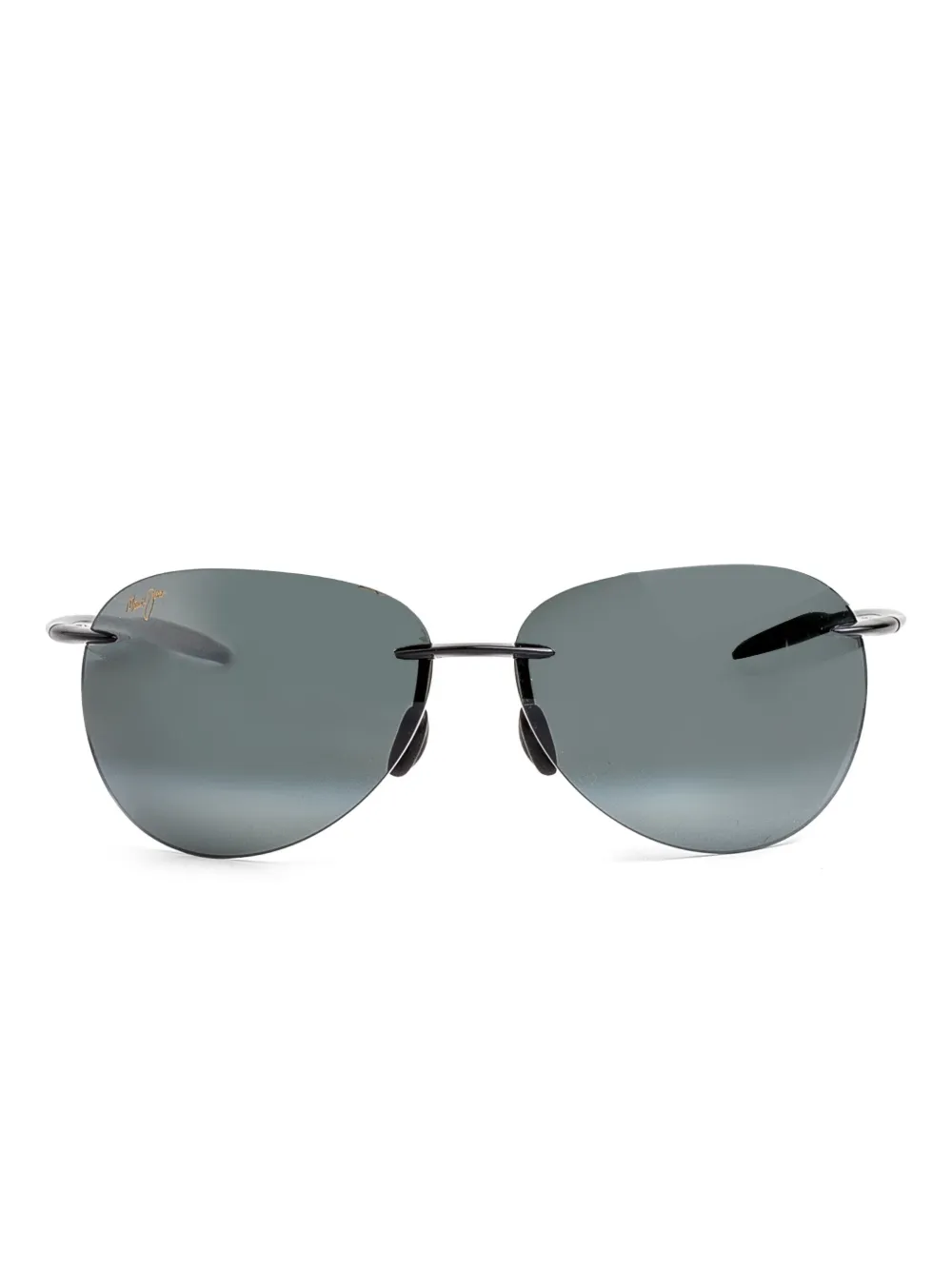 Maui Jim Zonnebril met randloos montuur Zwart