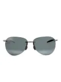 Maui Jim rimless-frame sunglasses - Black