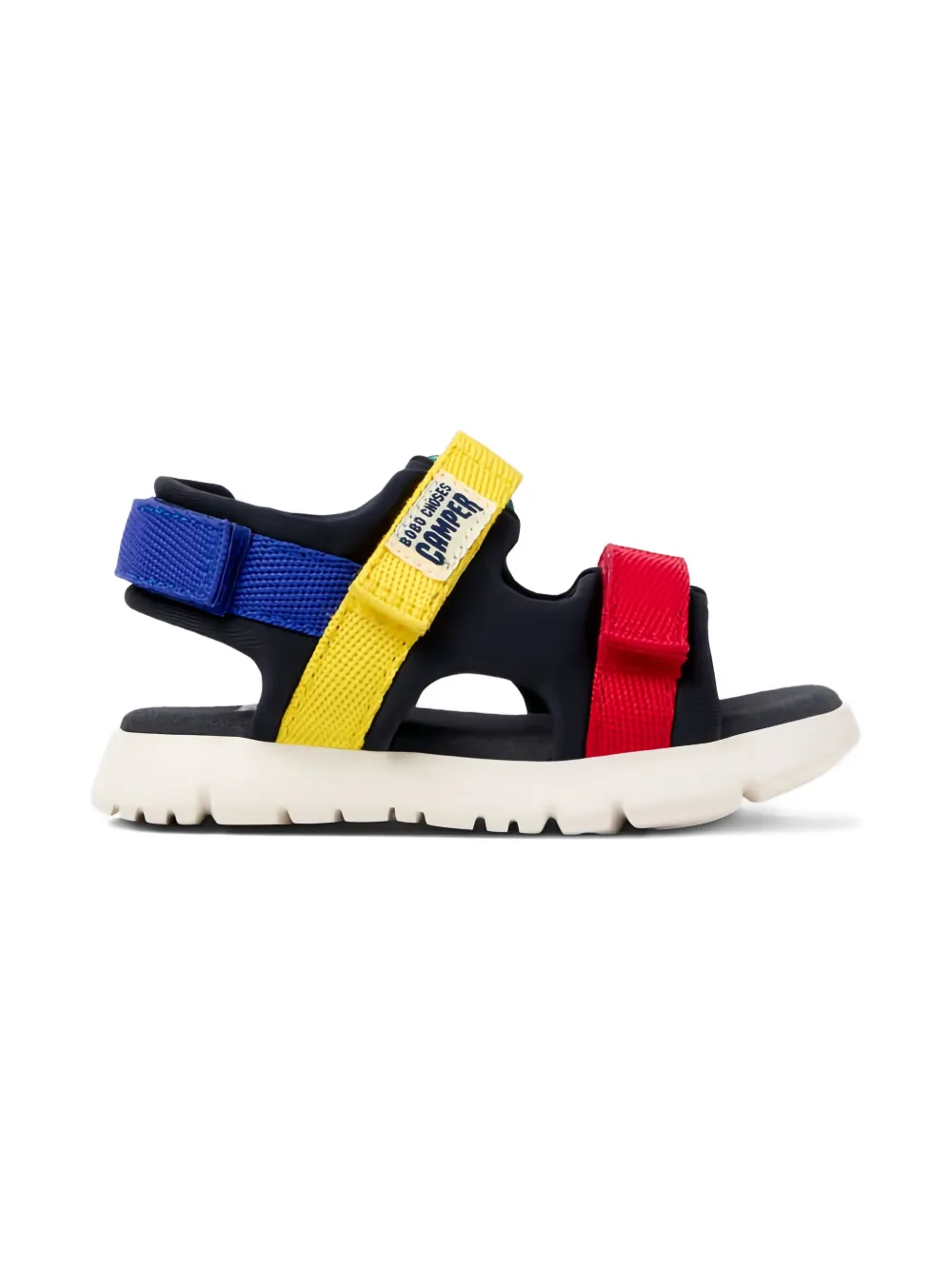 Camper Kids strap sandals Zwart