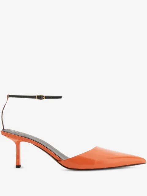 NEOUS leather heeled pumps