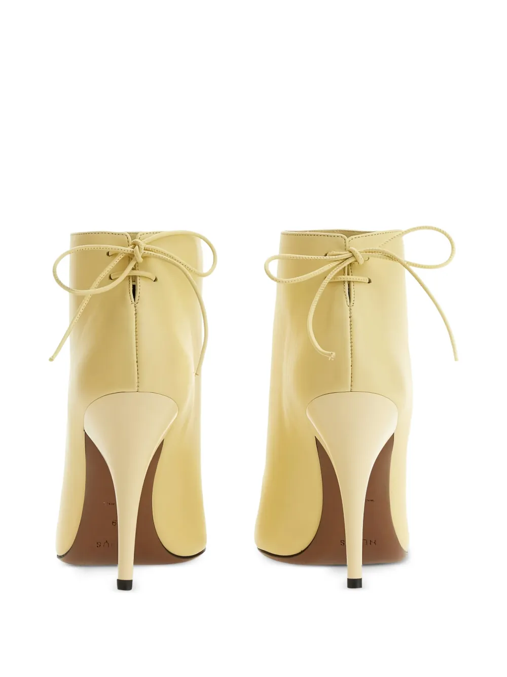 NEOUS 95mm pointed-toe boots Yellow