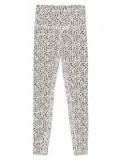 Varley Move leopard-print leggings - White