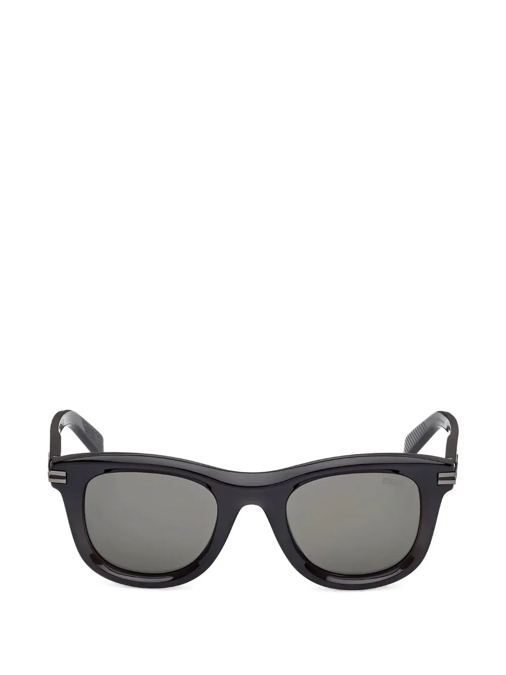 Zegna round-frame sunglasses - Nero