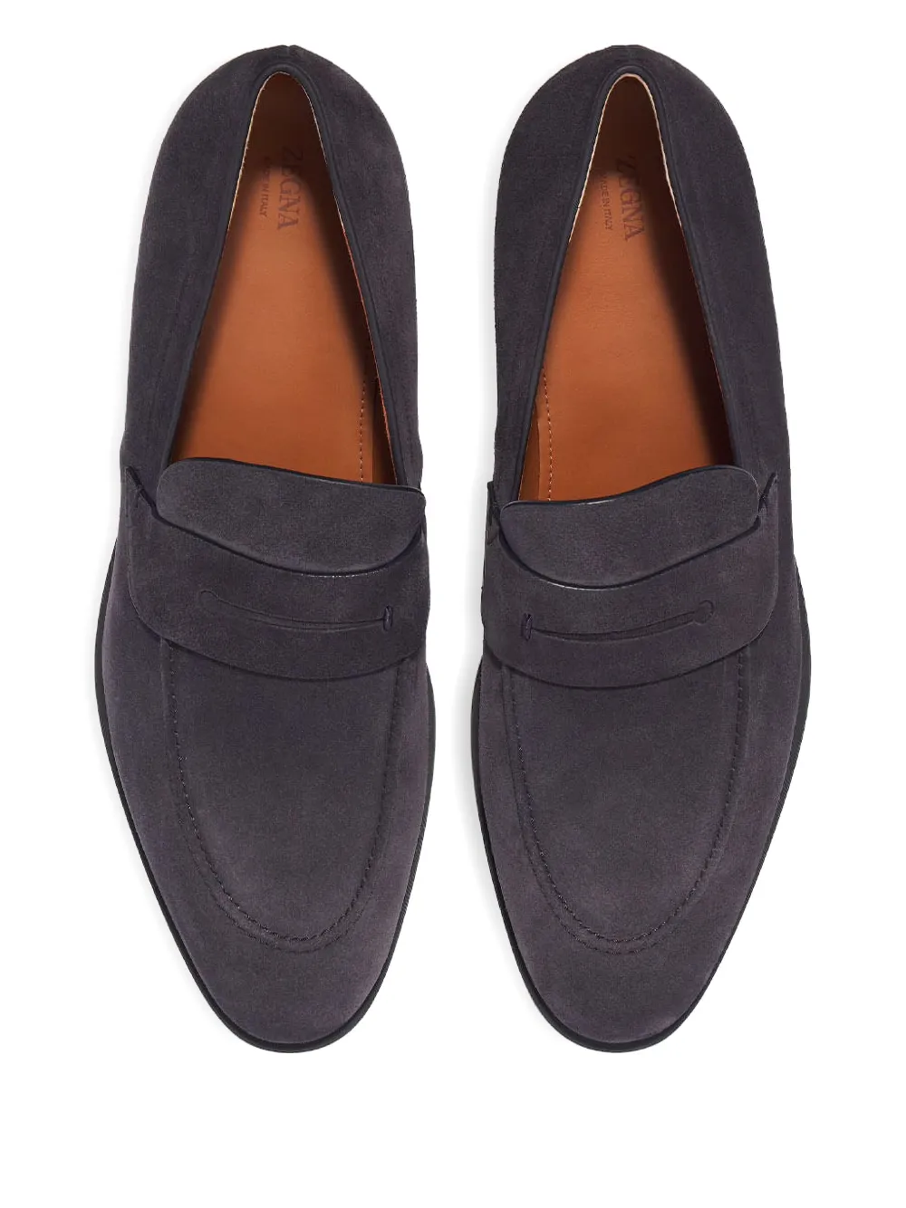 Zegna mocassins en daim à entaille penny | Image 2