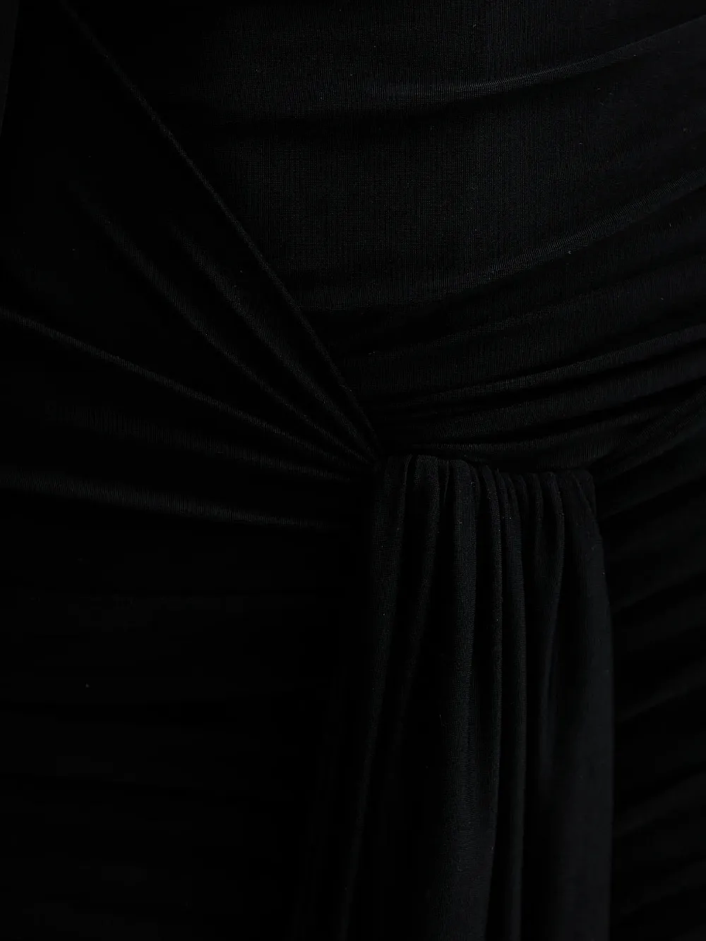 Aniye By High-neck Mini Dress In Black