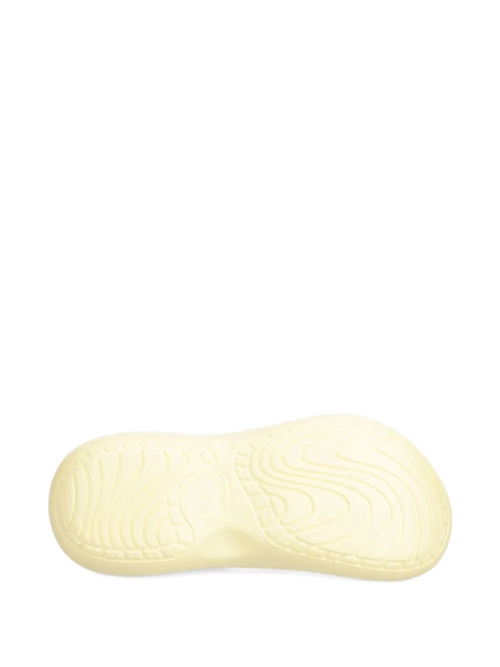 Crocs Perforated Mary Jane Sandals In Neutral