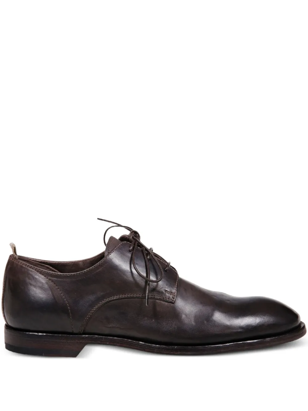 Officine Creative Sound 002 lace-up leather derby shoes Brown