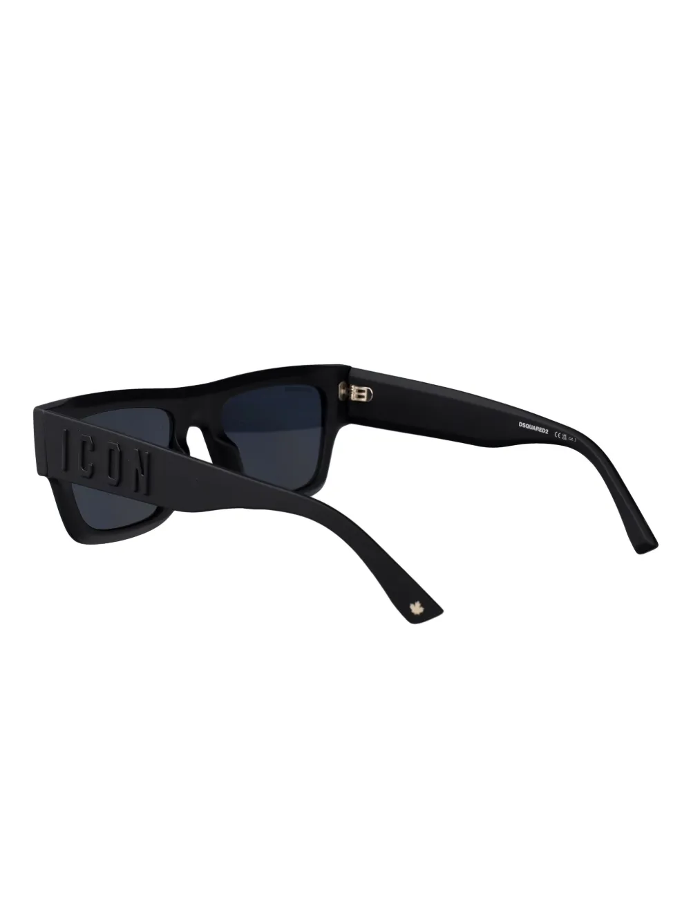 DSQUARED2 Zonnebril met vierkant montuur Zwart