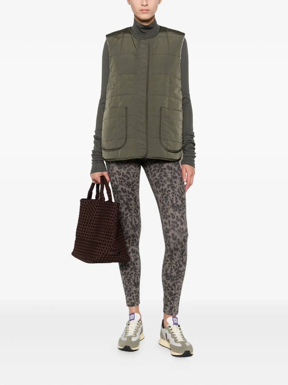 Varley abstract-pattern leggings | Performance Leggings | Image 2