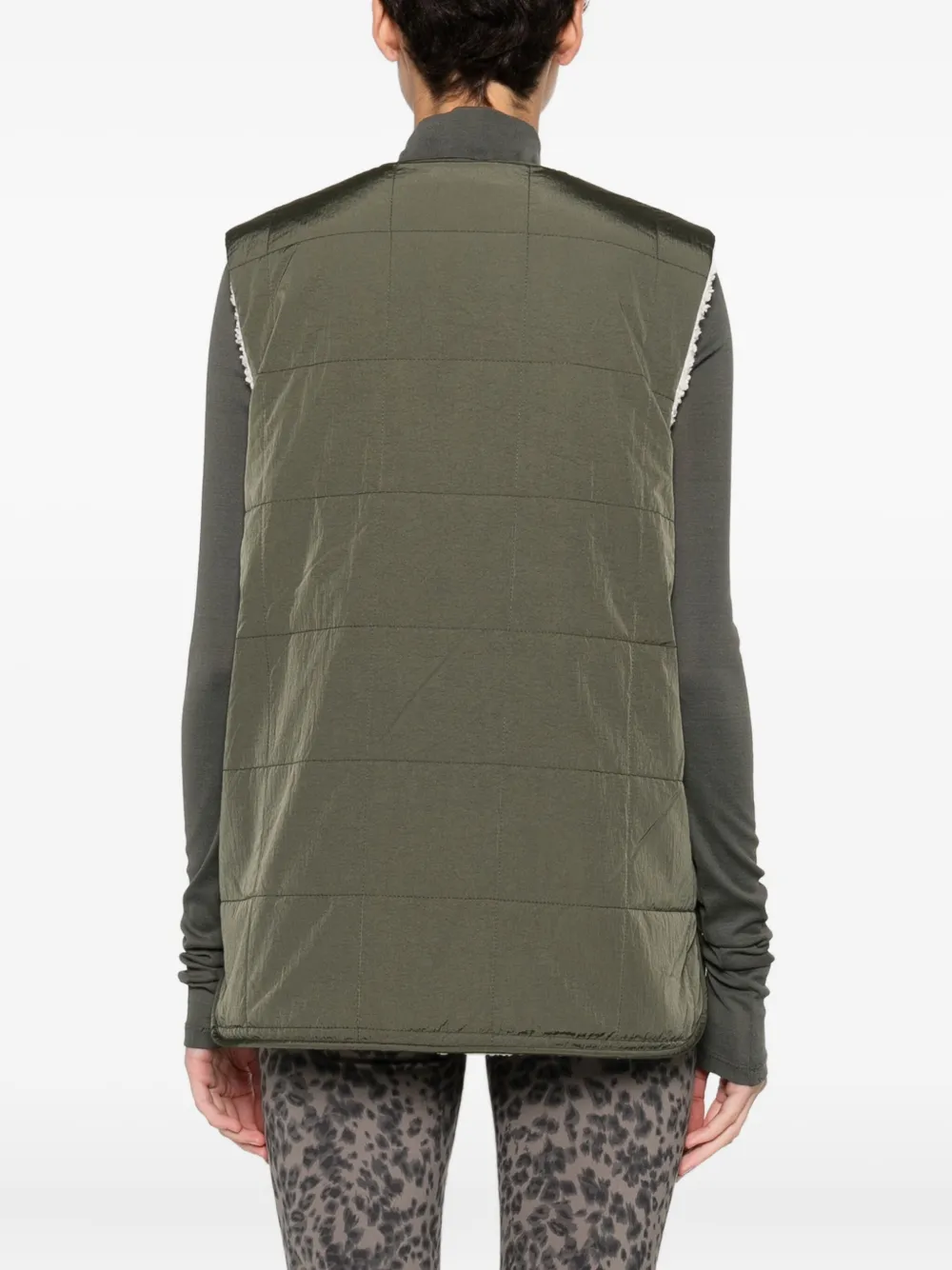 Varley Omkeerbare bodywarmer Groen