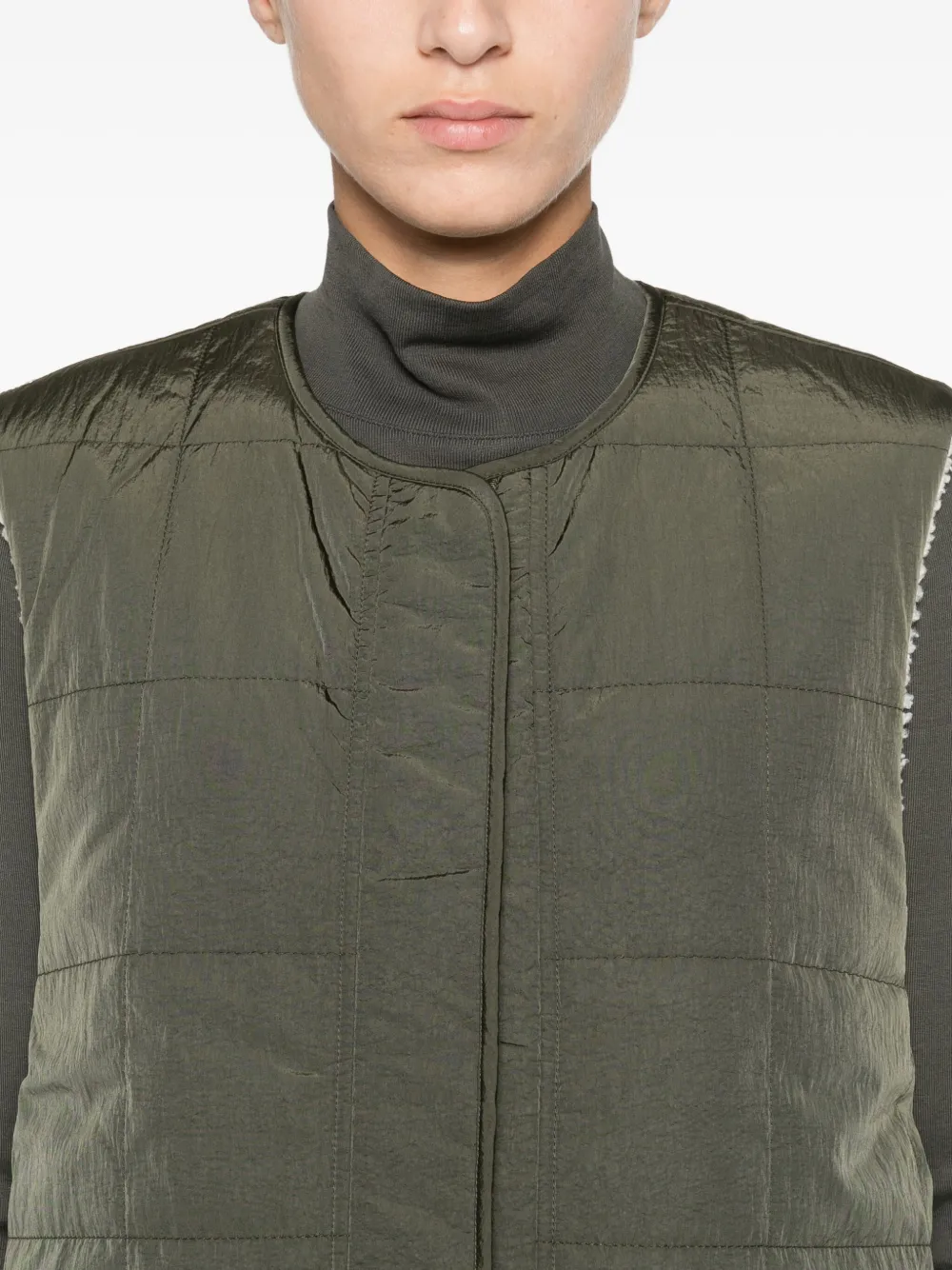 Varley Omkeerbare bodywarmer Groen