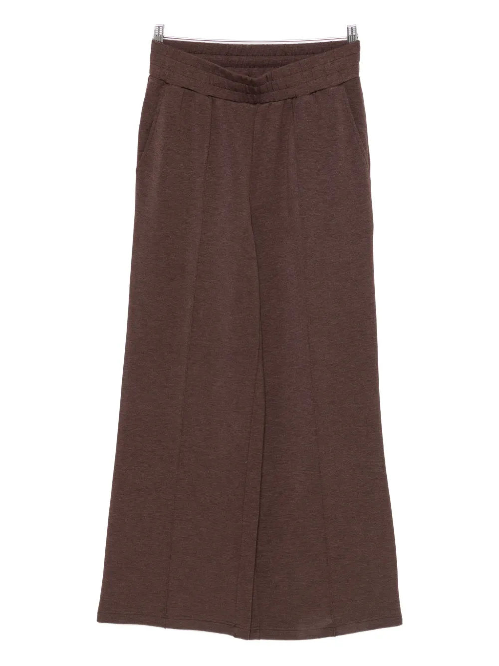 Varley Wide-leg Trousers In Brown