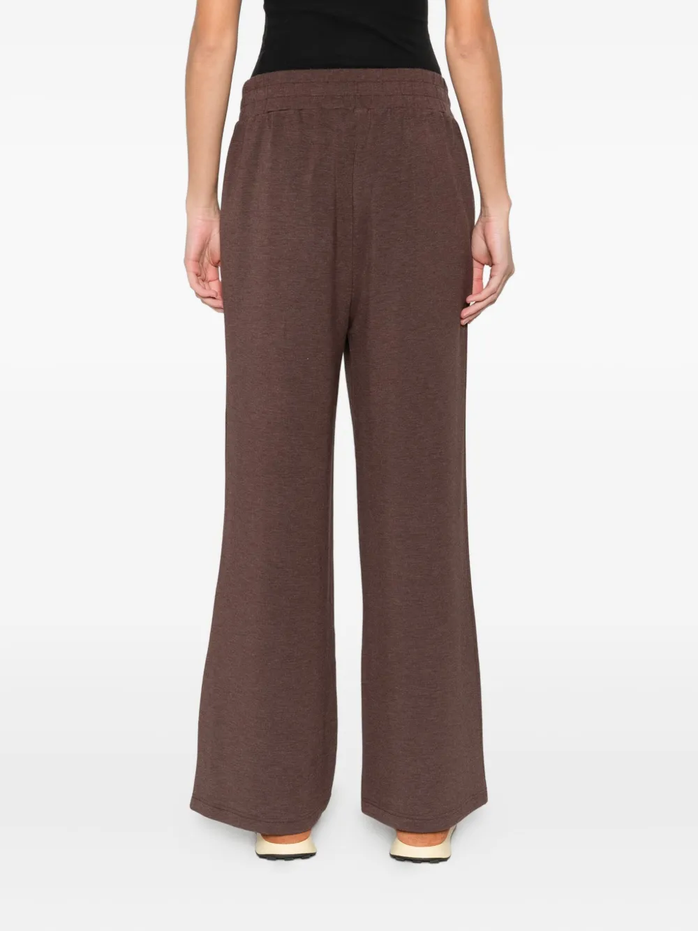 Varley Wide-leg Trousers In Brown