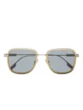 Zegna square-frame sunglasses - Silver
