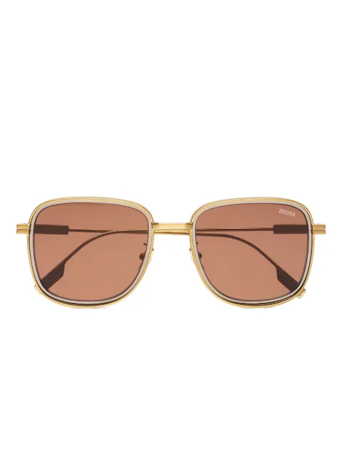 Zegna square-frame sunglasses