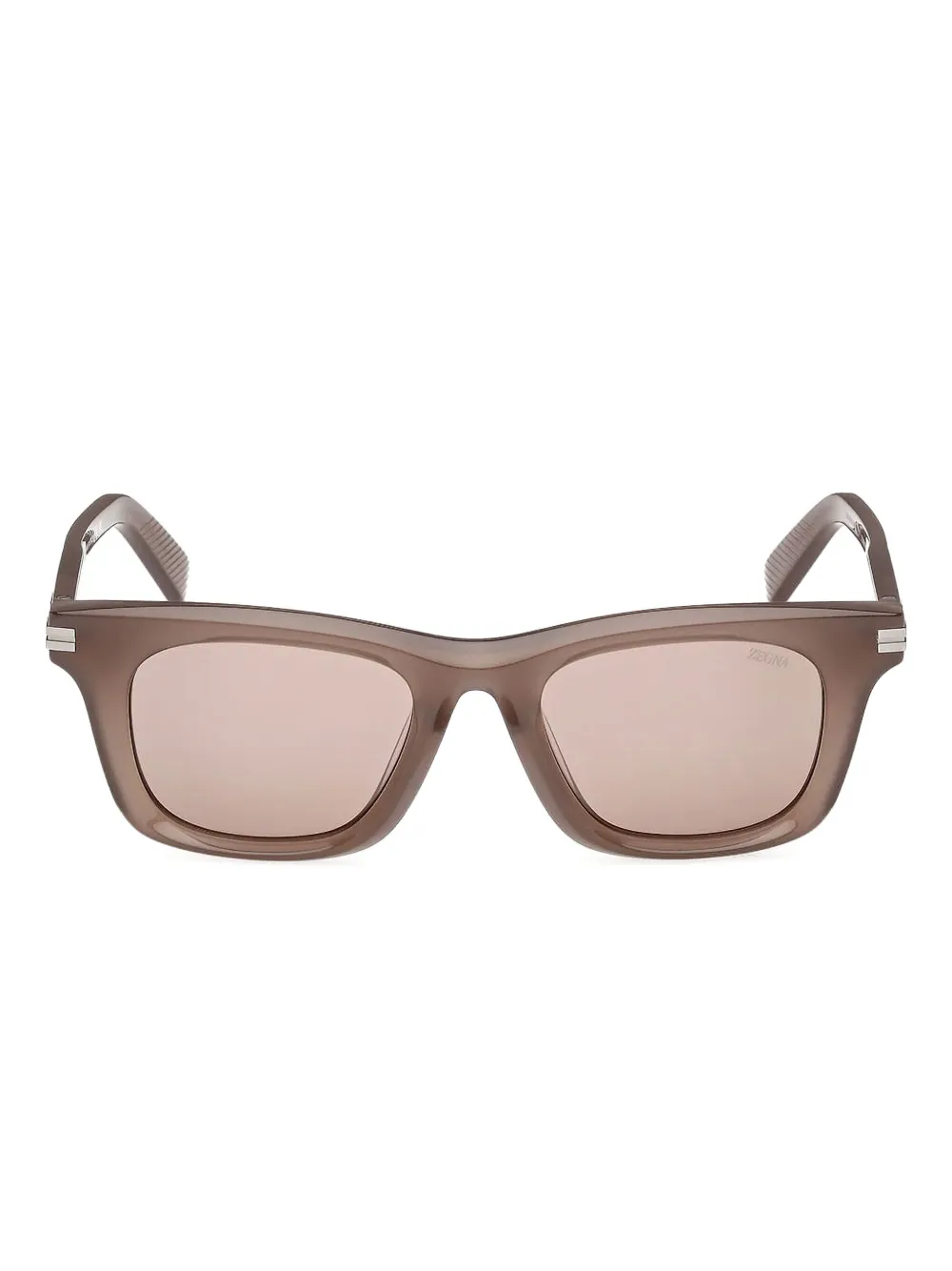 Zegna square-frame sunglasses Beige