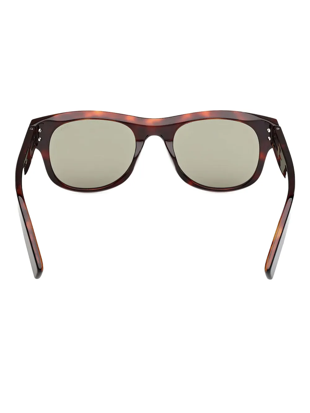 Zegna EZ0268 zonnebril met schildpadschild-design Rood