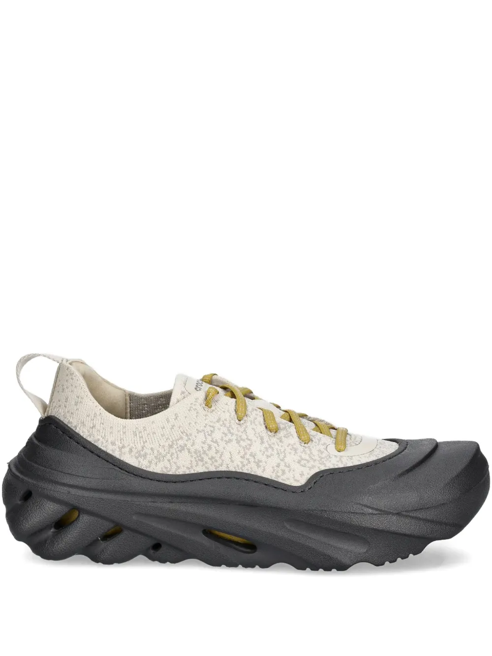 Crocs lace-up speckled sneakers | Neutrals | Image 1