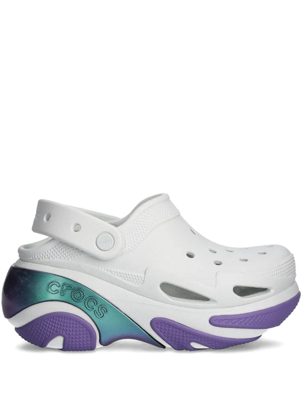 Crocs Bubble Crush Clog platform shoes White