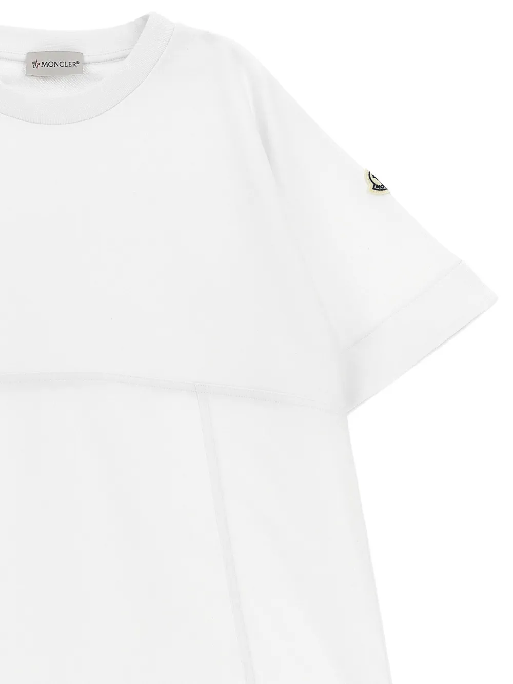 Moncler Enfant Katoenen jurk Wit